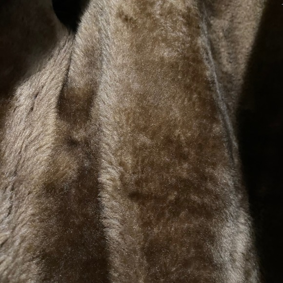 McGregor Vintage Herringbone Wool Blend Fur Lined Winter‎ Overcoat Mens 40 Med - Picture 10 of 10